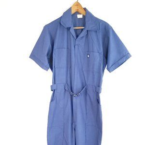 Vtg American Classic Para Suit Coveralls Mens 42R Workwear Grunge Distressed USA